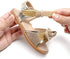 Golden Toddler Sandals Footwear Little Palace Store